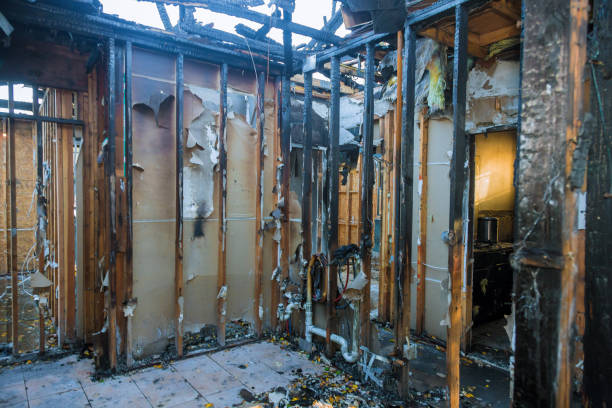 Professional Soot Cleanup technician working in Savannah, TX